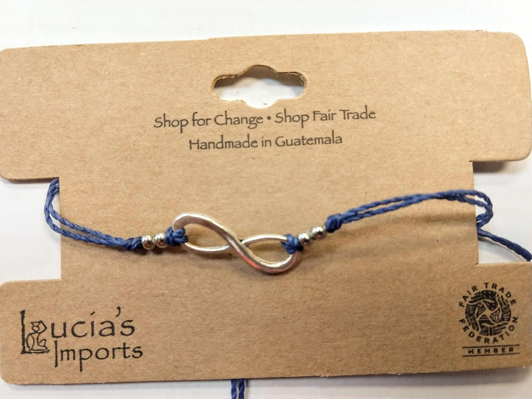 String Charm Bracelet Infinity