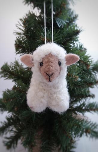 Felt Sheep Ornament