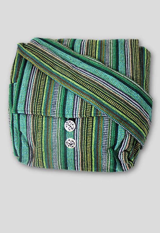 Bright Stripe Messenger Bag