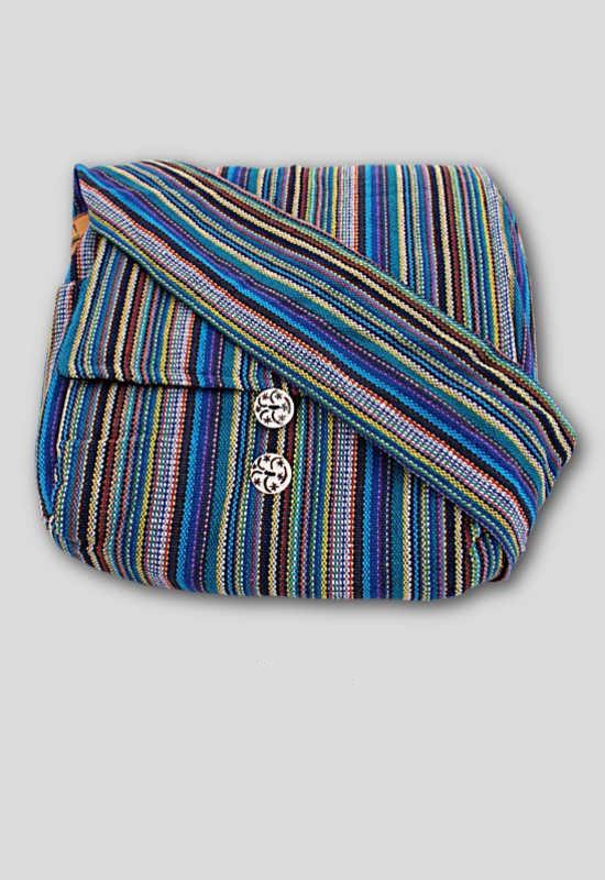 Bright Stripe Messenger Bag