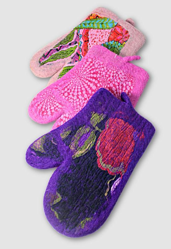 Cotton Infused Felt Oven Mitt