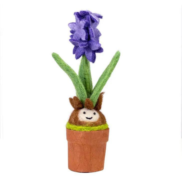 Hyacinth Potted Felt Plant