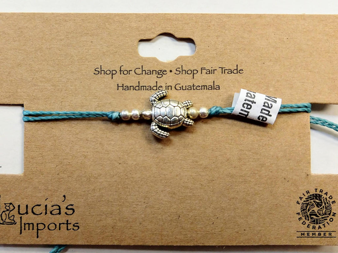 String Charm Bracelet Turtle