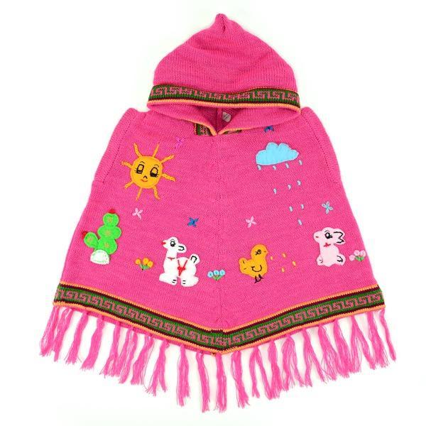 Kids Acrylic Poncho