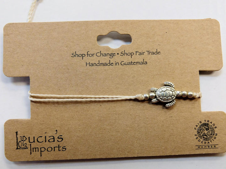 String Charm Bracelet Turtle