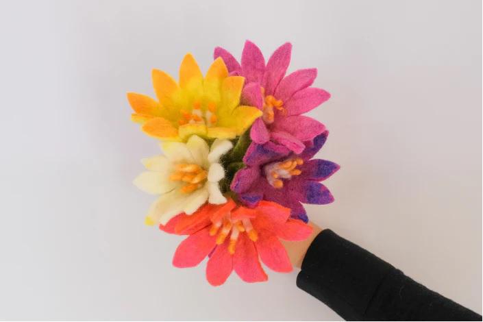 Felt Flower Bouquet