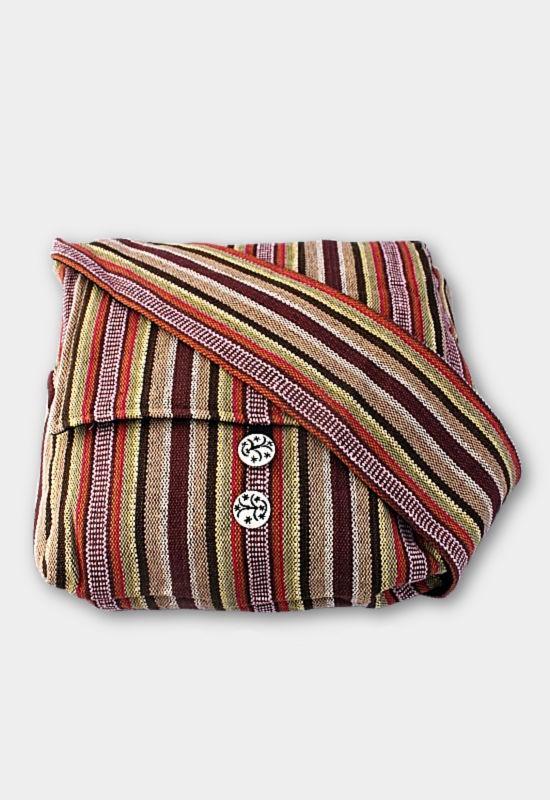 Bright Stripe Messenger Bag