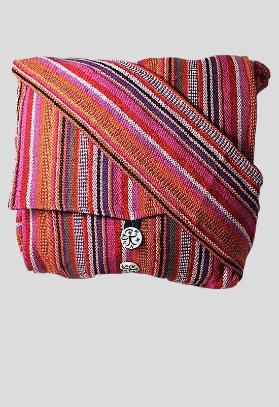 Bright Stripe Messenger Bag
