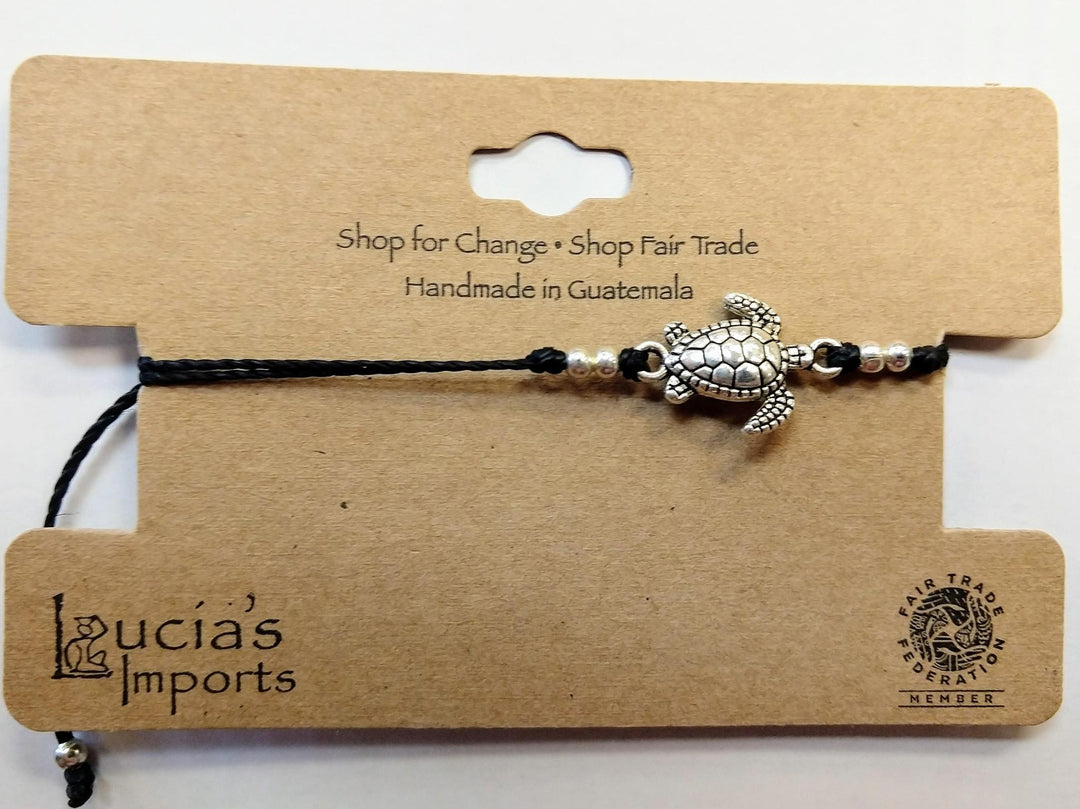 String Charm Bracelet Turtle