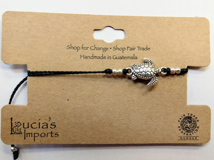 String Charm Bracelet Turtle