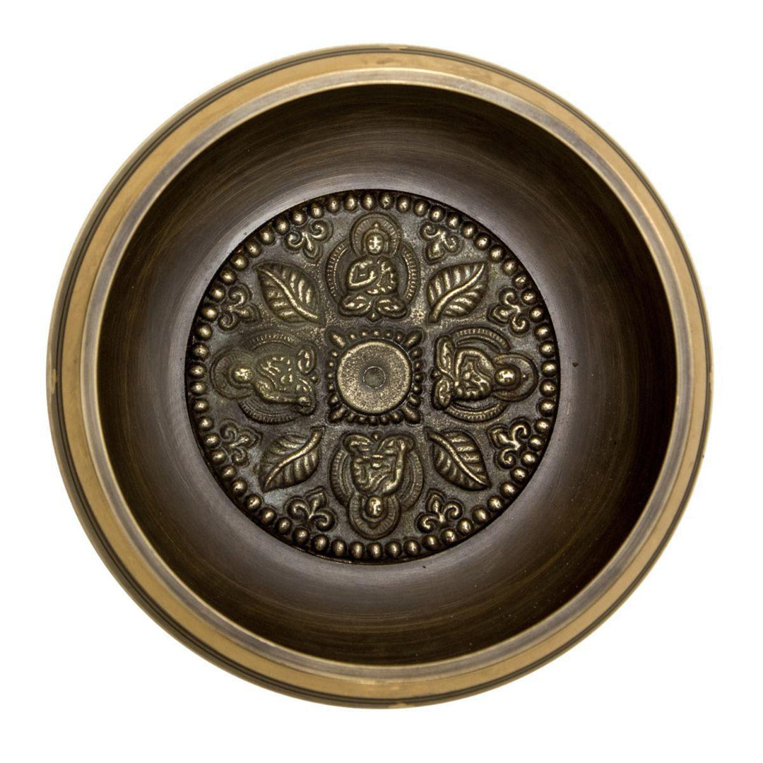 Singing Bowl Four Buddhas