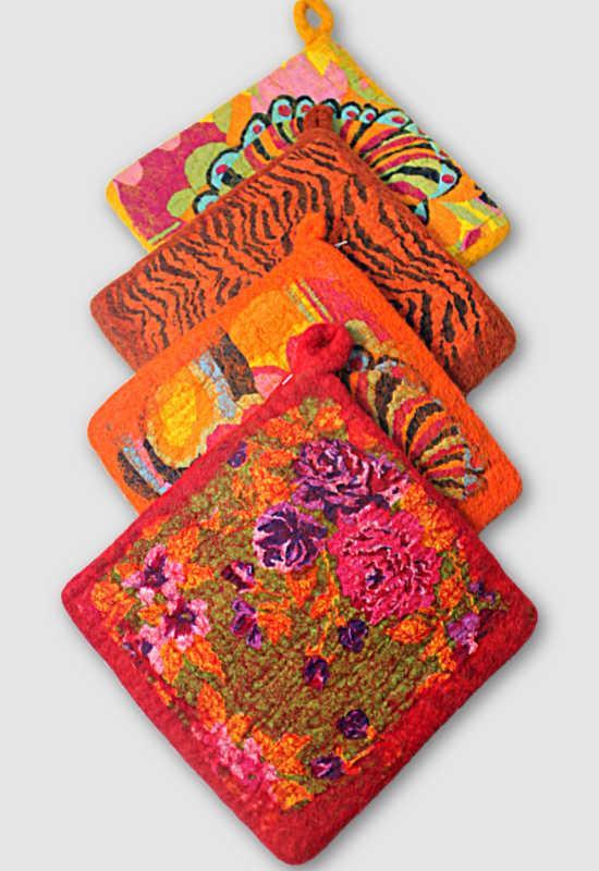 Artistic Felt Potholder