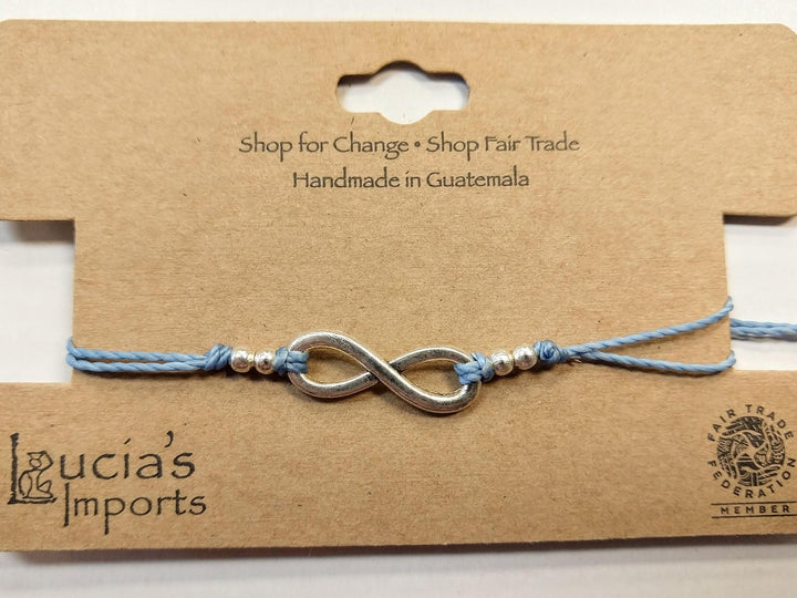 String Charm Bracelet Infinity