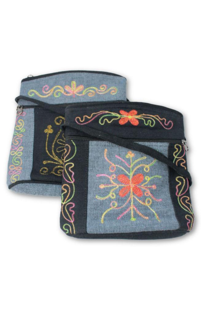 Oval Bottom Passport Bag