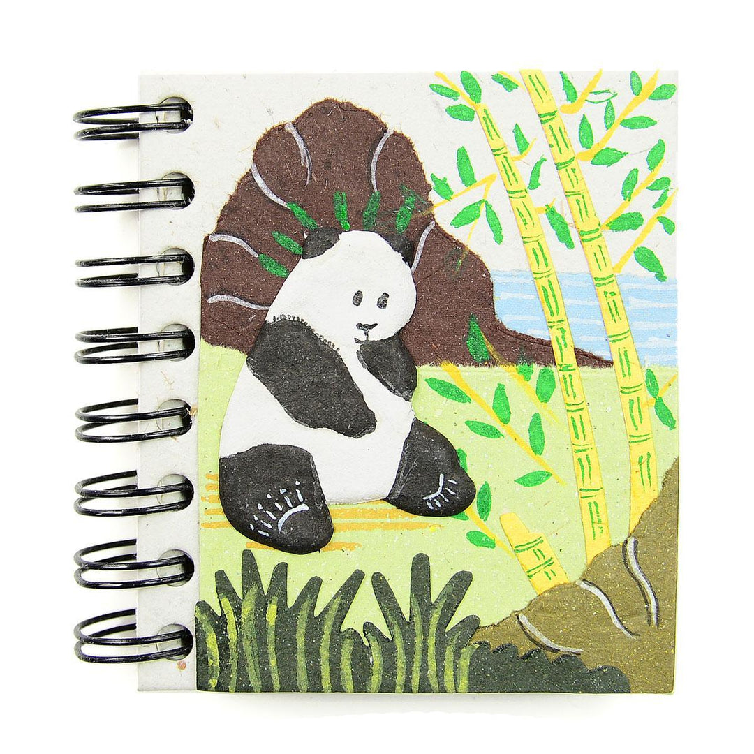 small journal with a panda