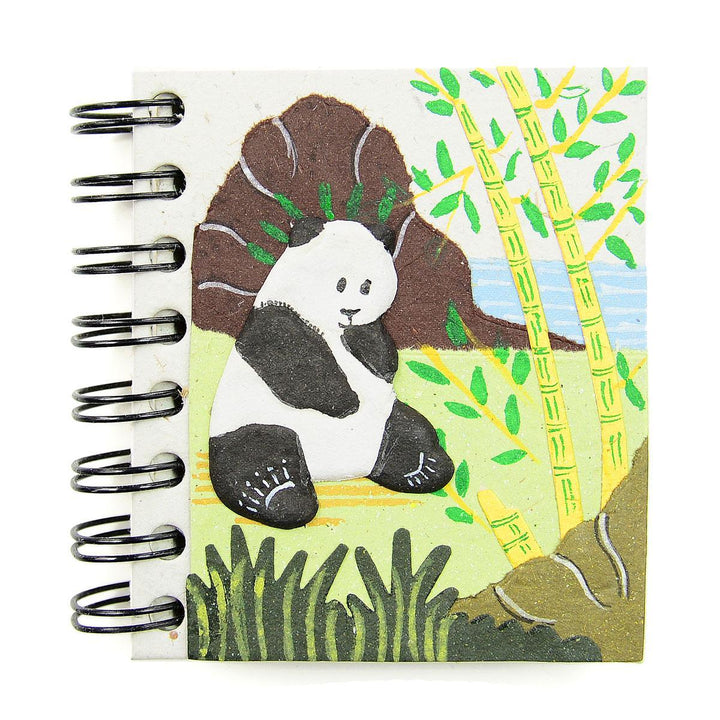 small journal with a panda