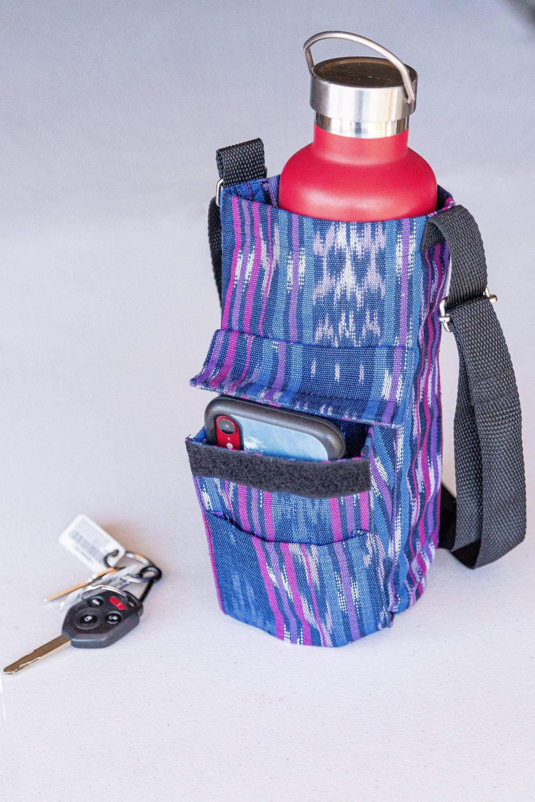 Water Bottle Holder with Pockets