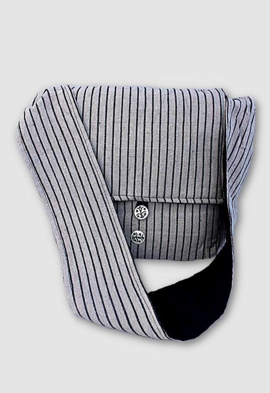 Bright Stripe Messenger Bag