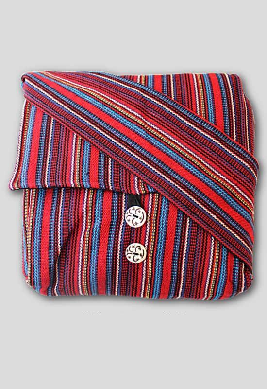 Bright Stripe Messenger Bag