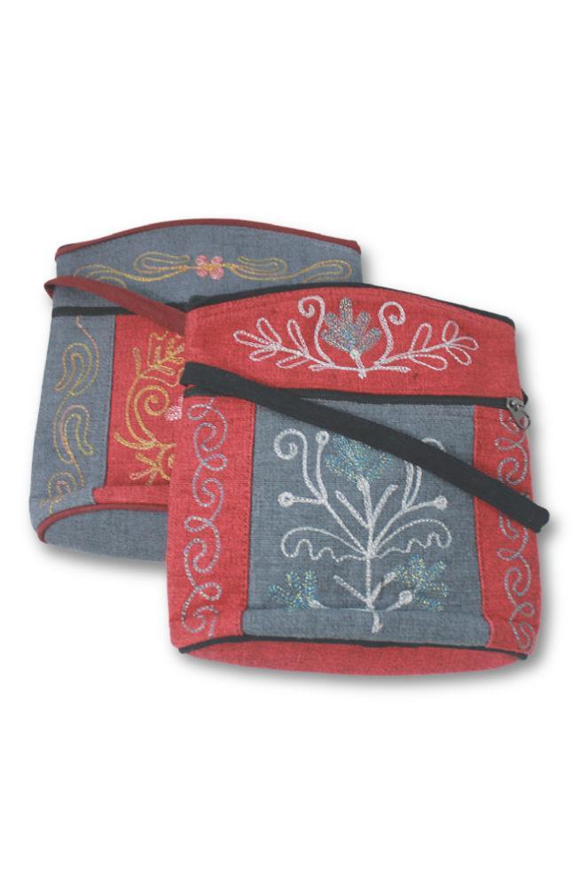 Oval Bottom Passport Bag