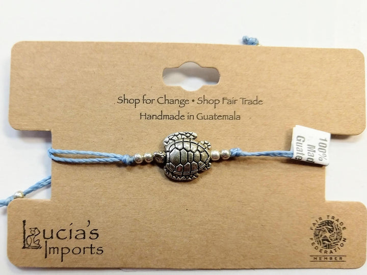 String Charm Bracelet Turtle