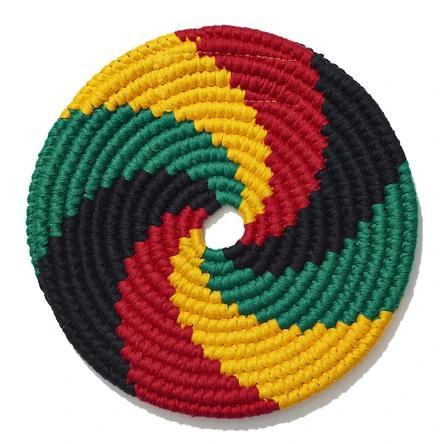 A flying disk on a white background