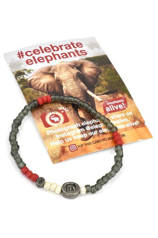 Celebrate Elephants Cause Bracelet