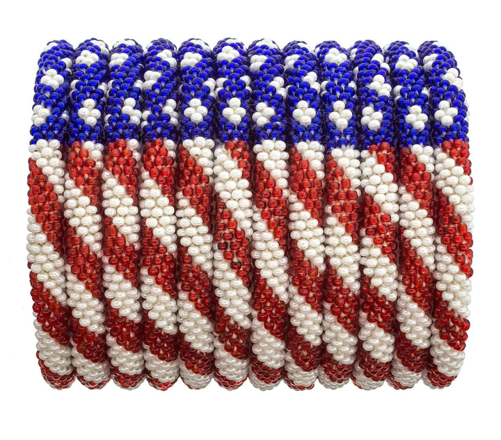 The Original Roll-On® Bracelet: Stars & Stripes