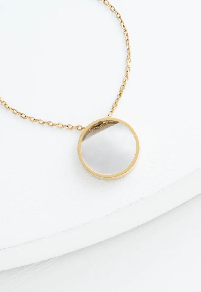 Iris Mother of Pearl Necklace