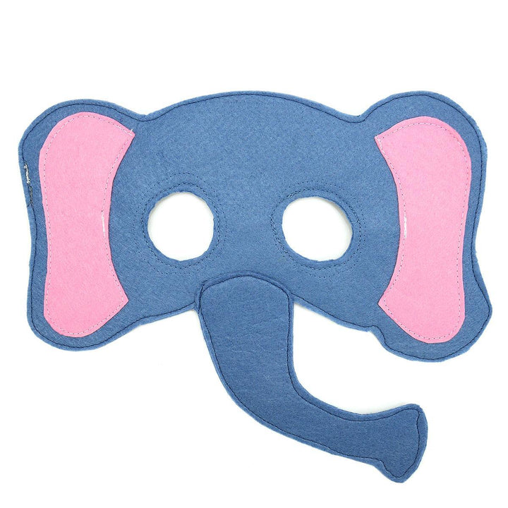 elephant felt play mask