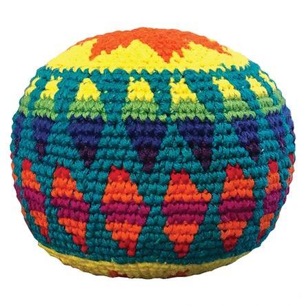 multi color hacky sack