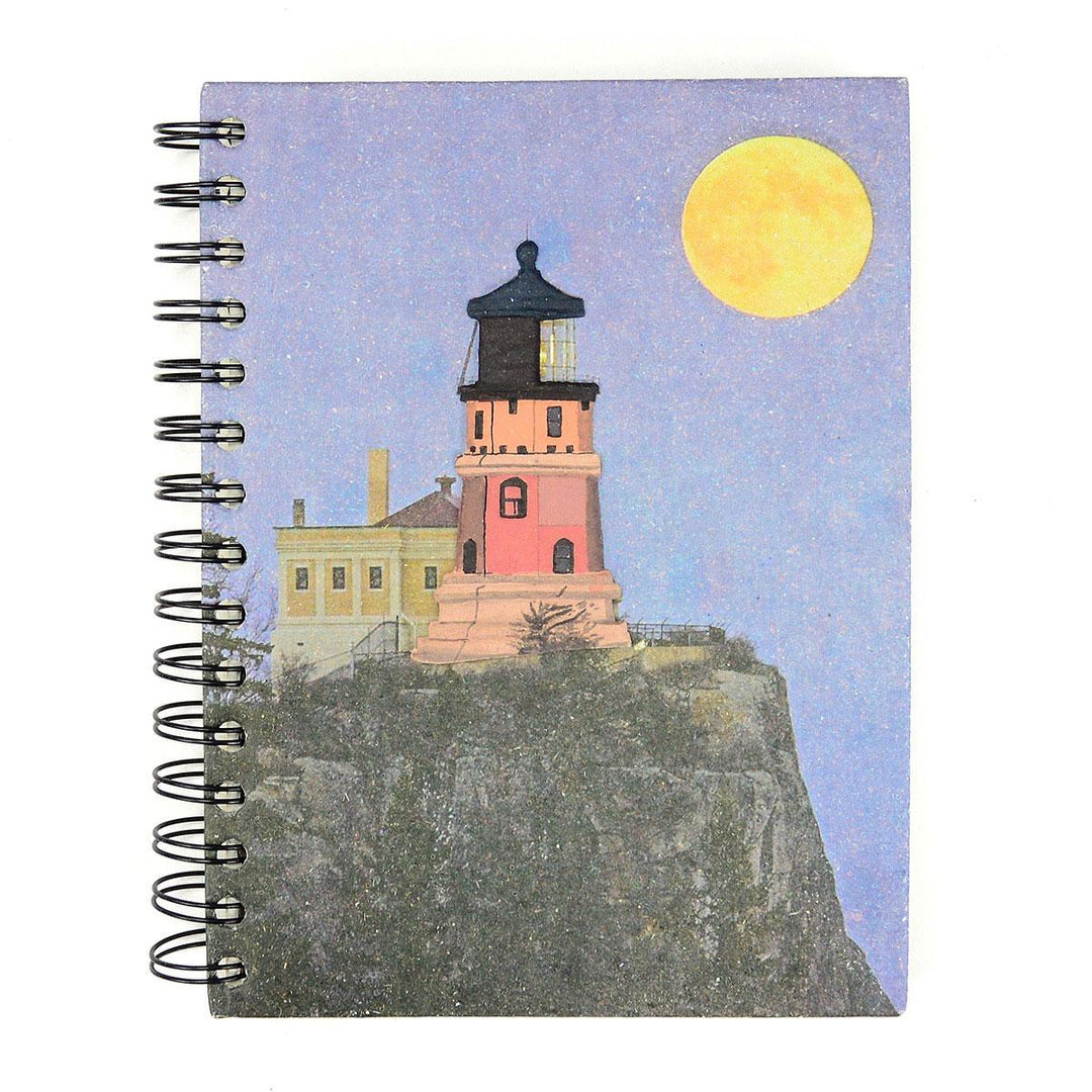Mr. Ellie Pooh notebook with a lighthouse