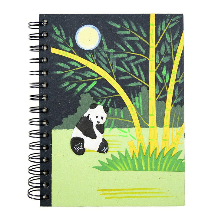 Mr. Ellie Pooh notebook with panda bear