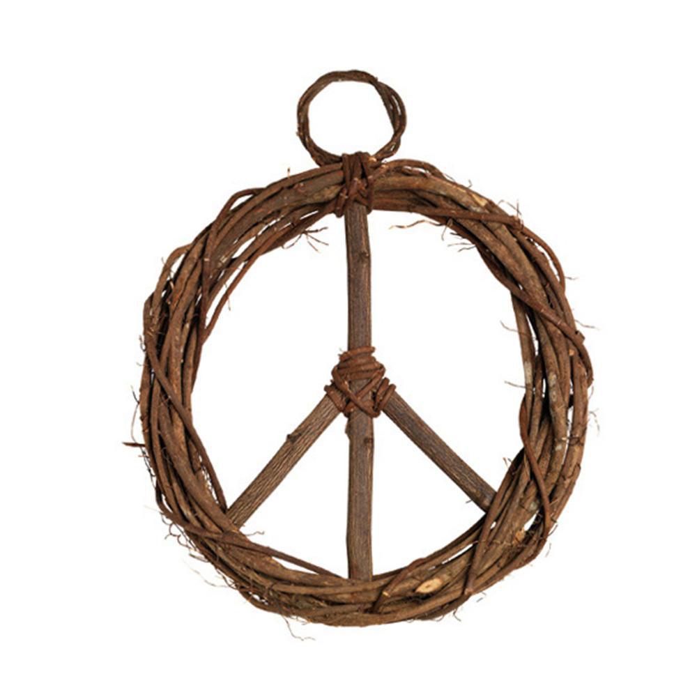 SERRV Peace Sign Wreath