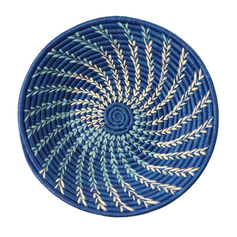 Sky Flight woven basket on a white background 