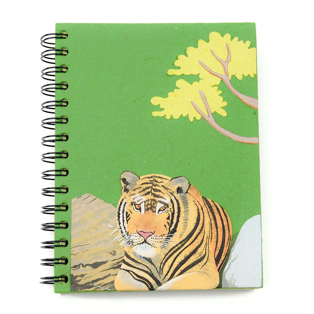 Mr. Ellie Pooh notebook with a tiger
