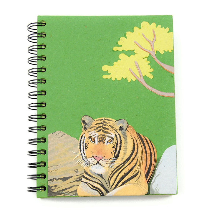 Mr. Ellie Pooh notebook with a tiger